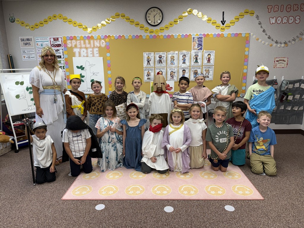 Mrs. Smallwood and her class