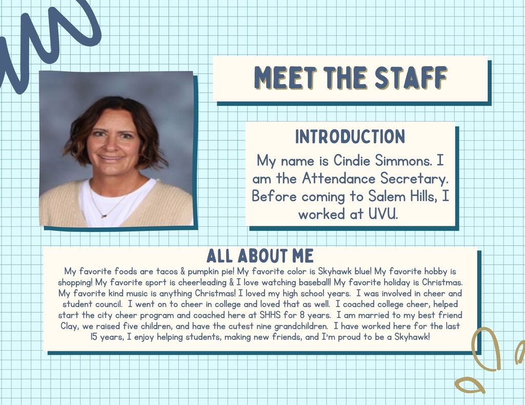 Staff Spotlight: Cindie Simmons