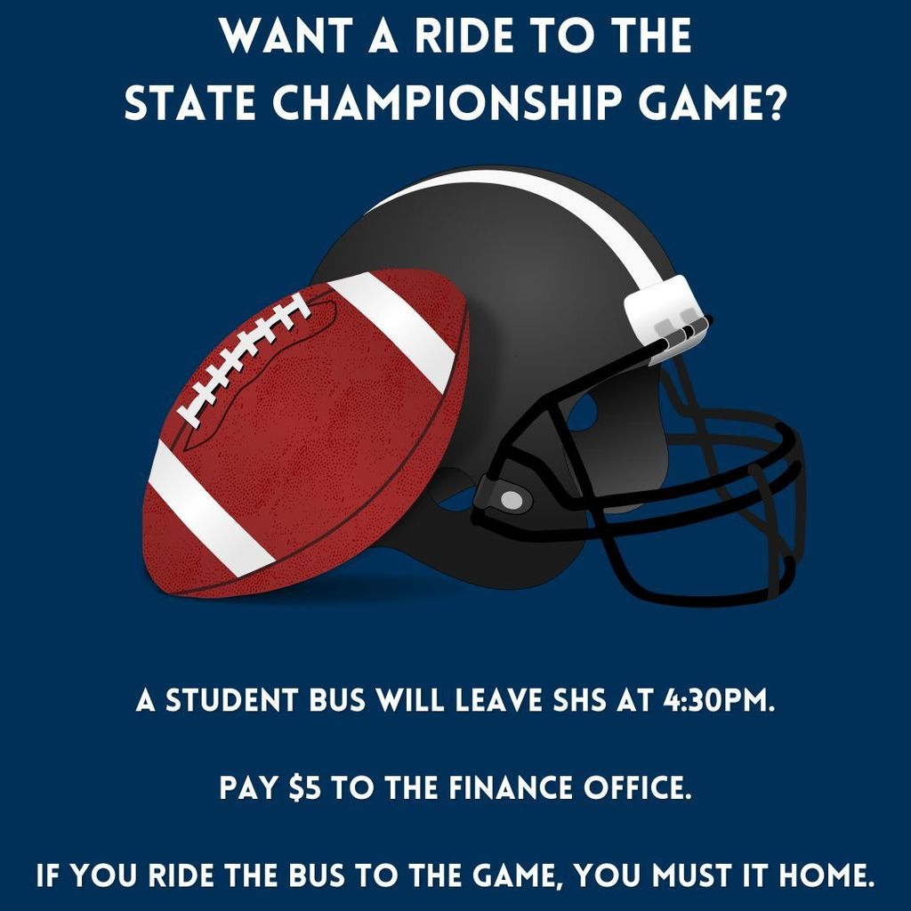 State Football Championship bus