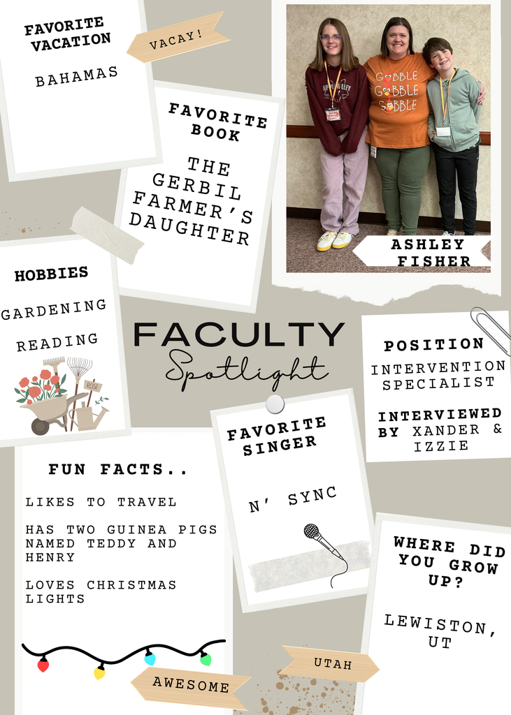 Faculty spotlight on Mrs Fisher