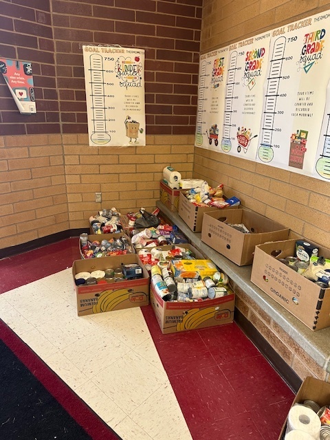 Food Drive Last Day Donations