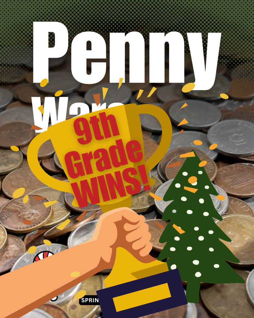 9th grade wins penny wars