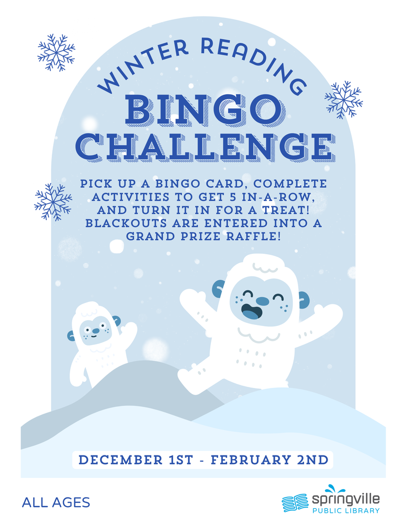 Library Winter Bingo