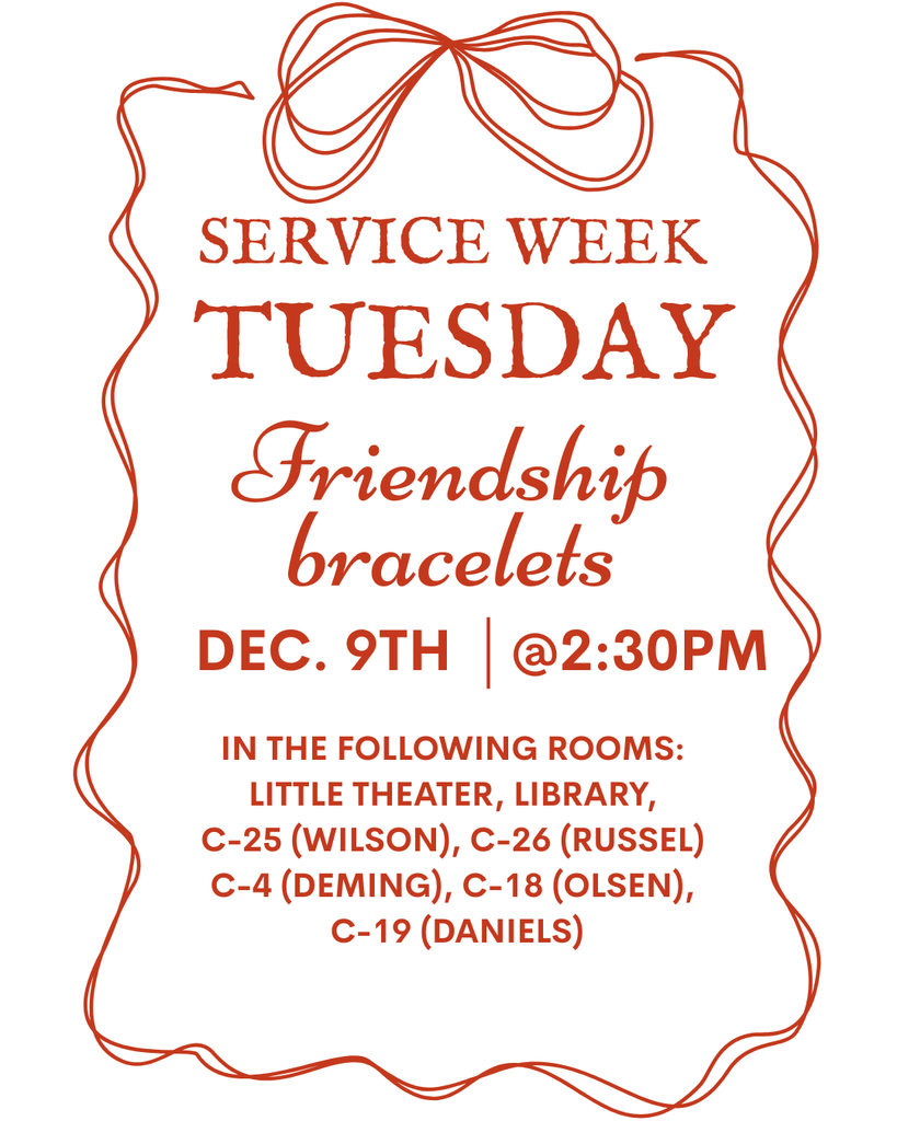 Service Week Activities