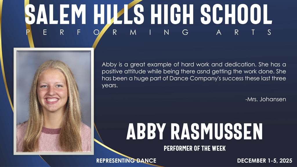 Performer of the Week: Abby Rasmussen