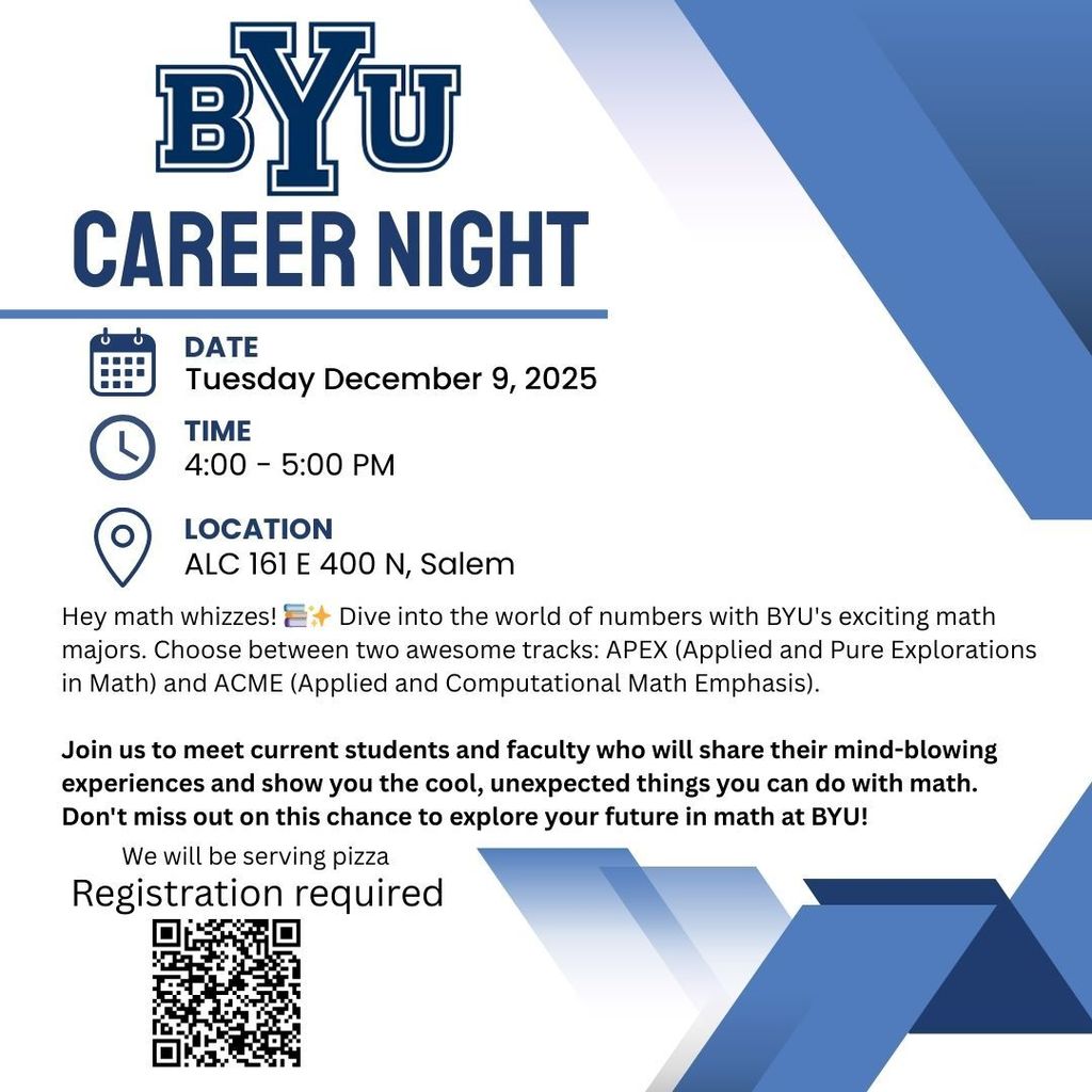 BYU Math Career Night 