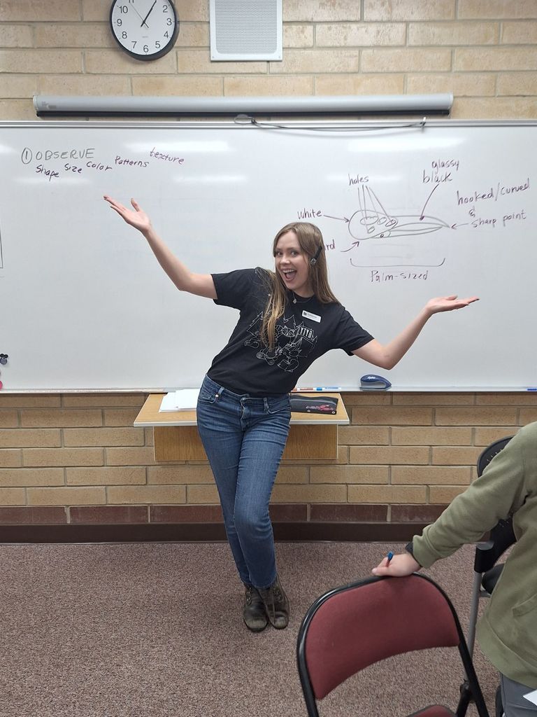 Our amazing presentor