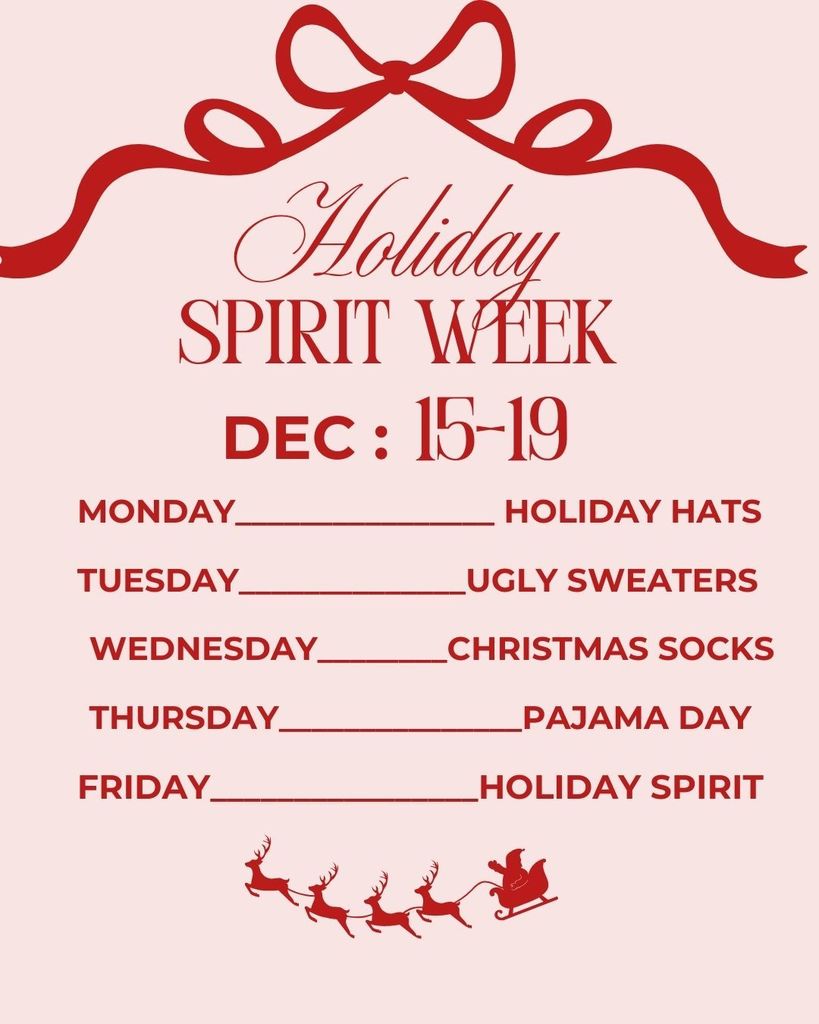 Holiday Spirit Week