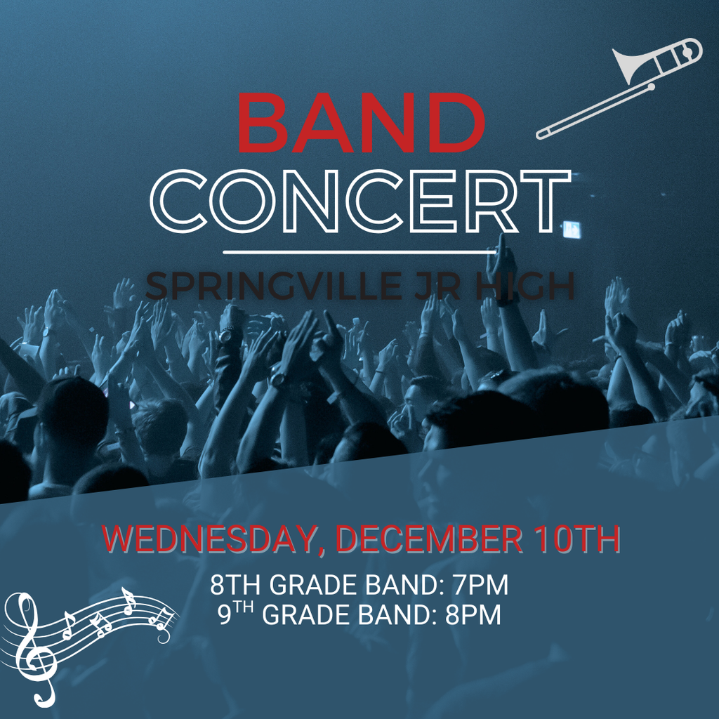 Band Concert on Wednesday