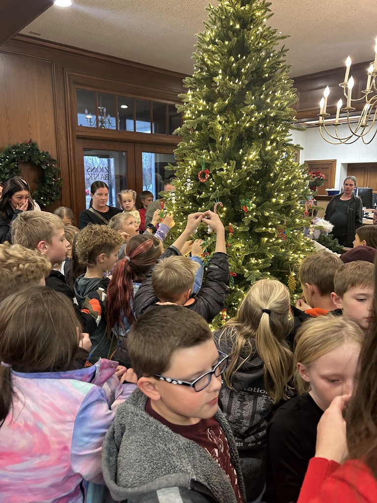 Zions Bank Christmas Tree Decorating