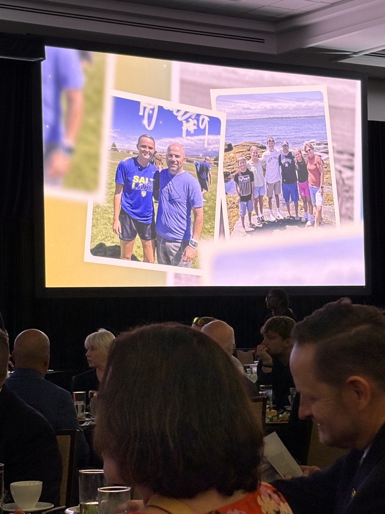 Lee Gillie Receiving the NFHS's Distinguished Citation award at their national conference