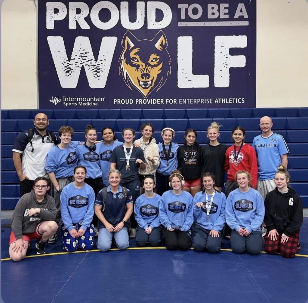 Girls wrestling takes 1st place at enterprise invitational 