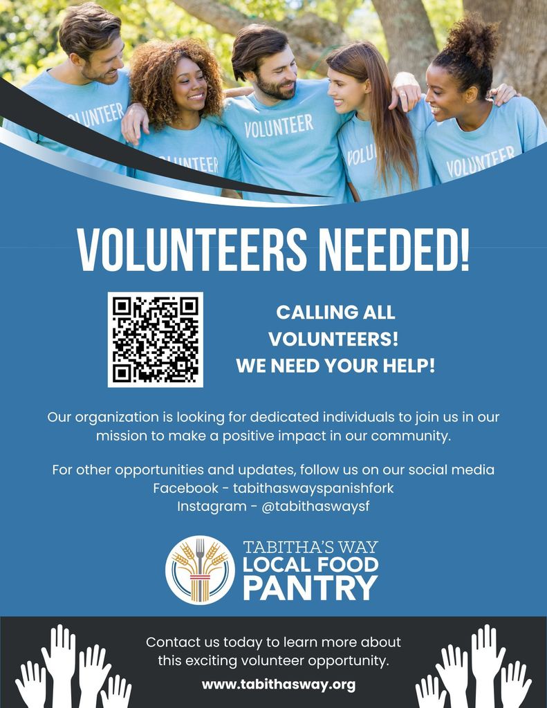 Volunteers needed for