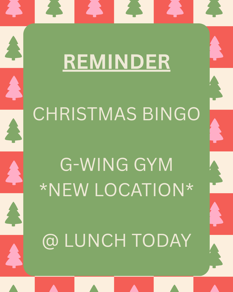 Christmas Bingo
