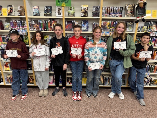 December Students of the Month