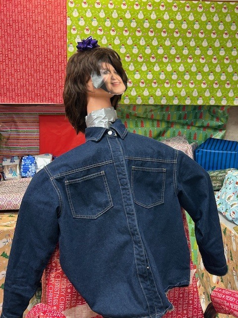 The elves visit Mrs. McEntire