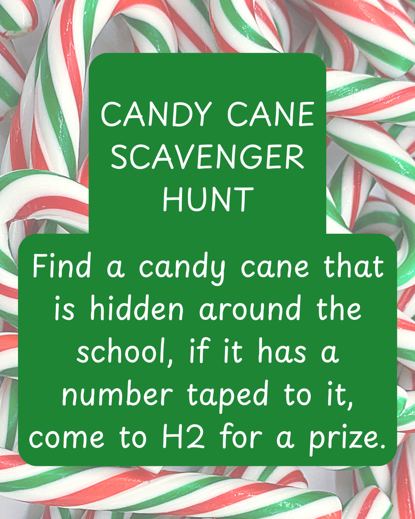 Candy Cane Scavenger hun