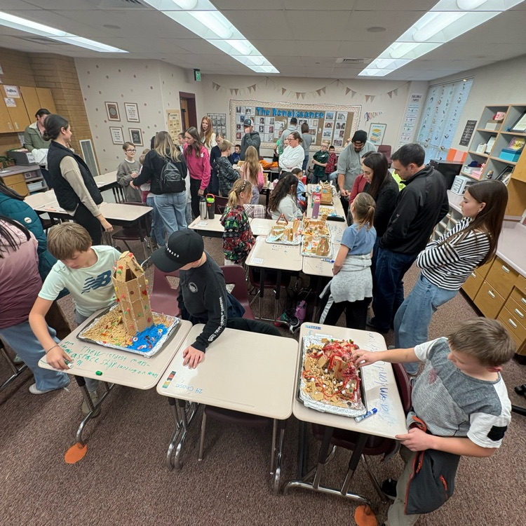 group shot of class houses 