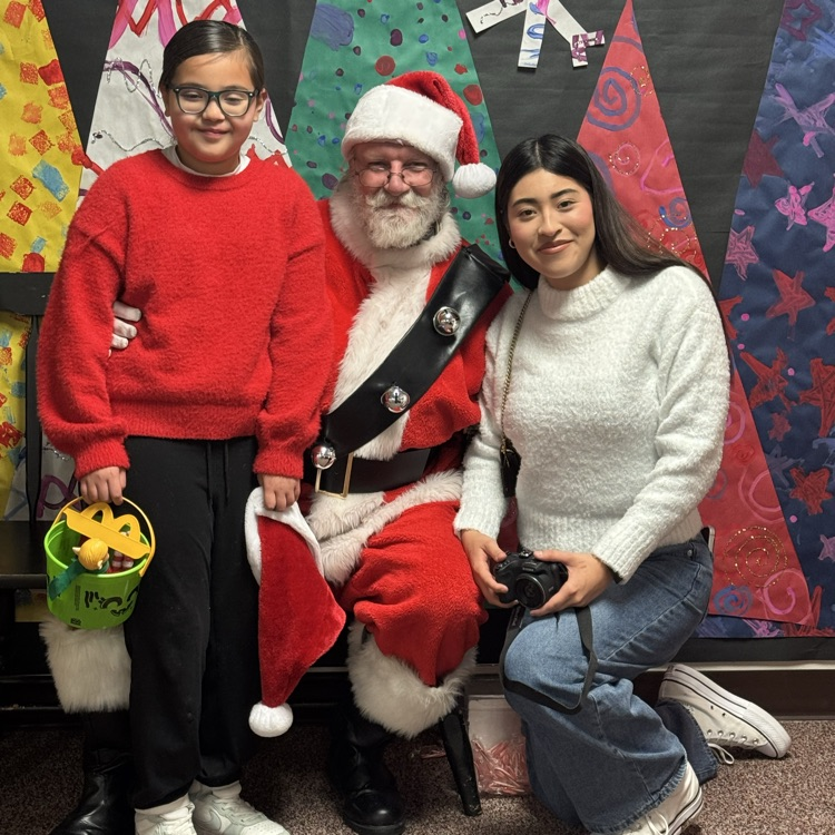 Santa visits