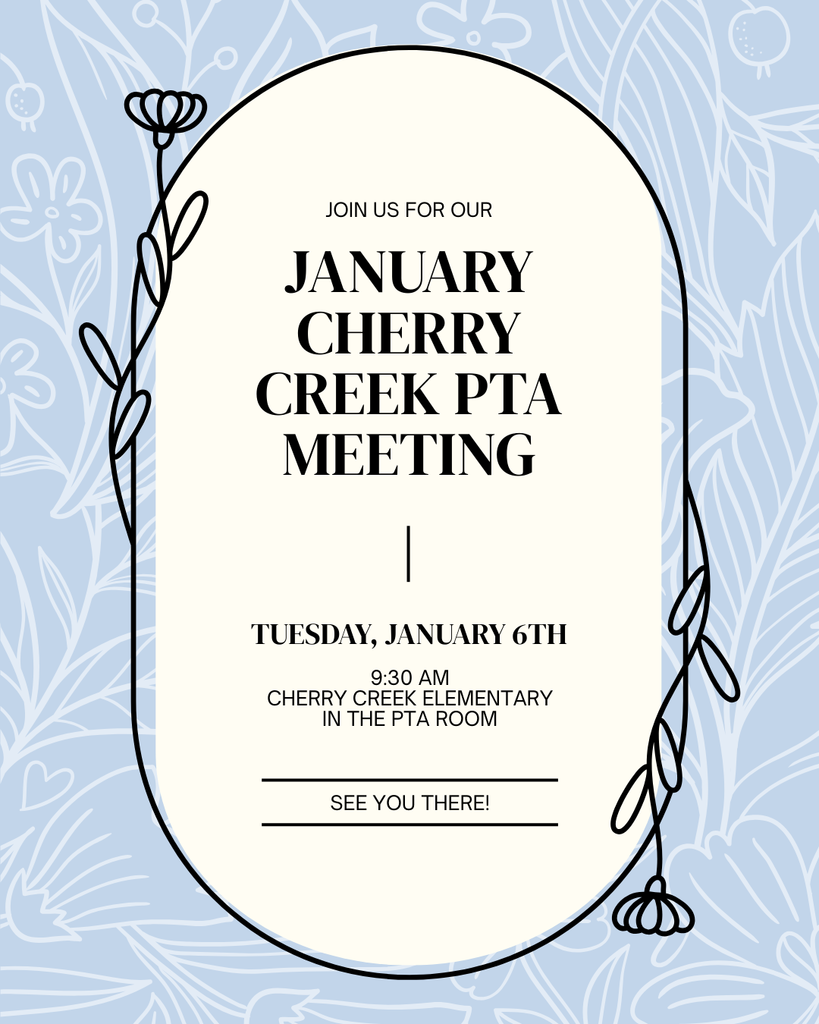 January PTA Meeting