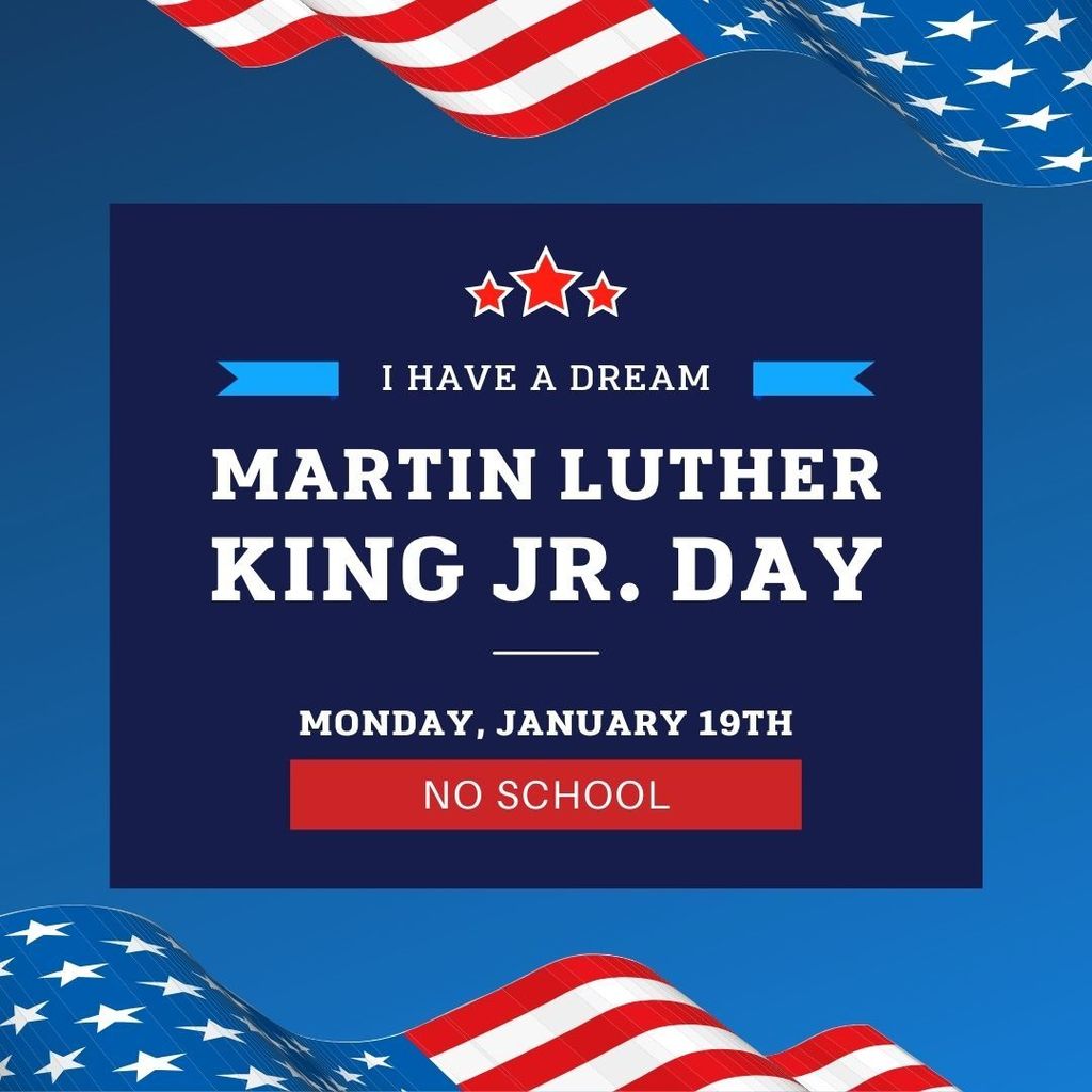 No School on MLK jr Day