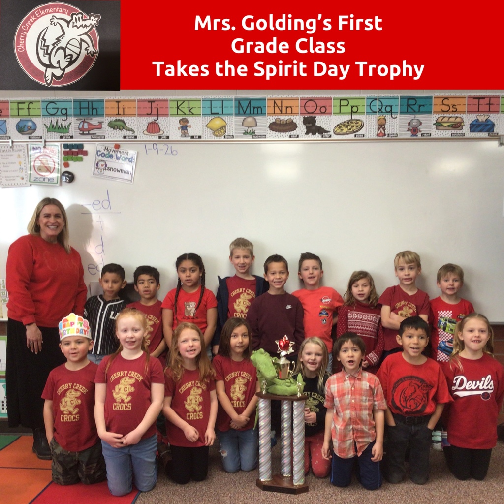 Mrs. Golding’s Class Takes the Spirit Day Trophy