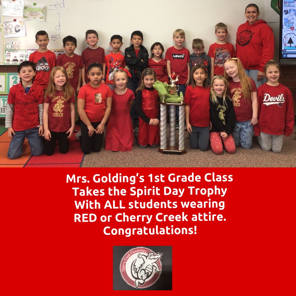 Mrs. Golding’s Class Takes the Trophy