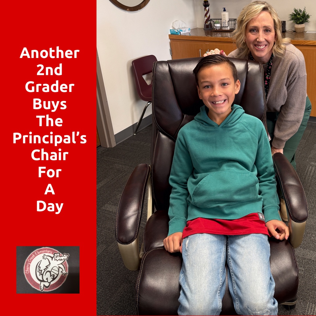 Another 2nd Grader Buys the Principal’s Chair