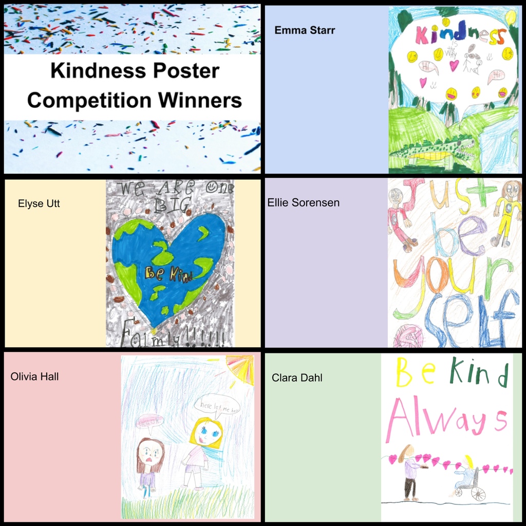 Kindness Poster Winners