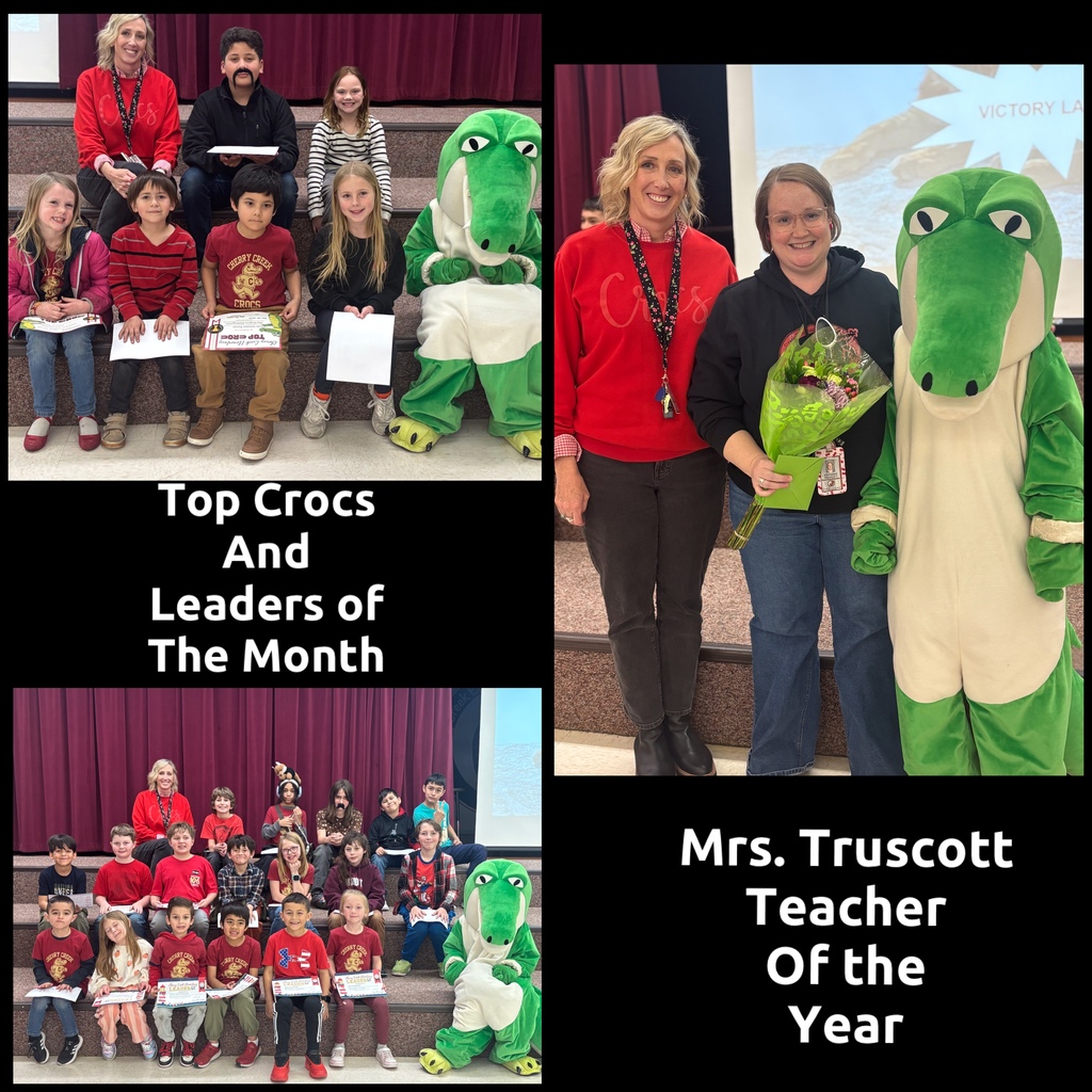 Top Crocs, Leader of the Month & Teacher of the Year