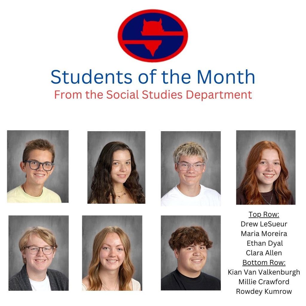 February Students of the Month