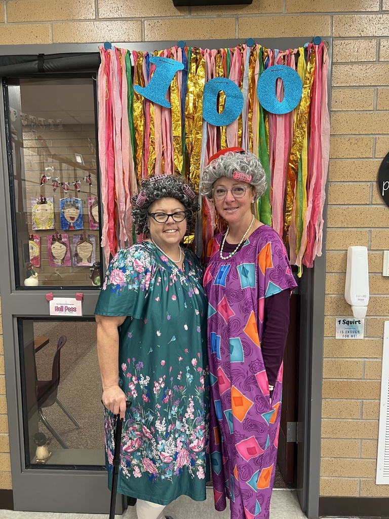 teachers dressed as old ladies