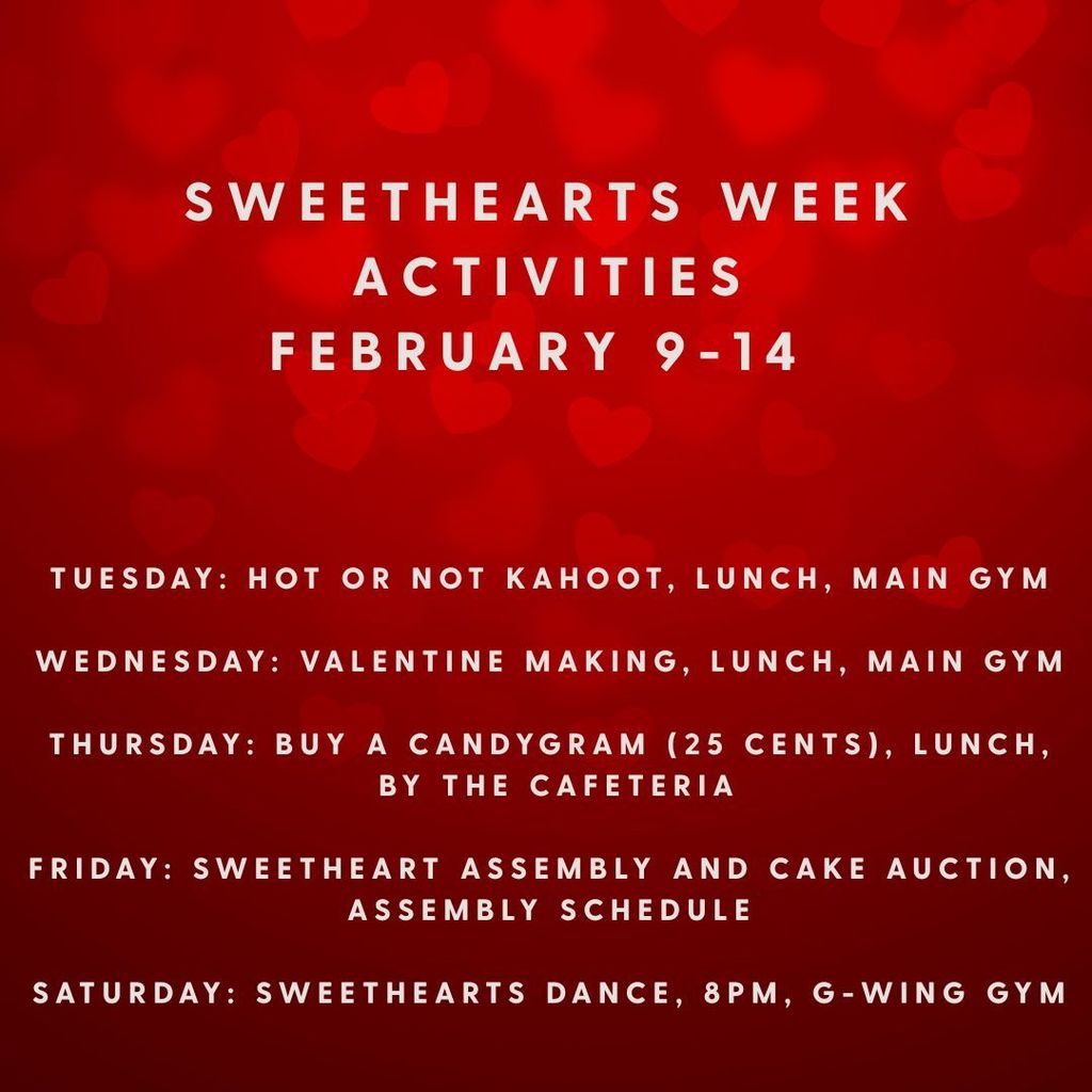 Sweethearts Week