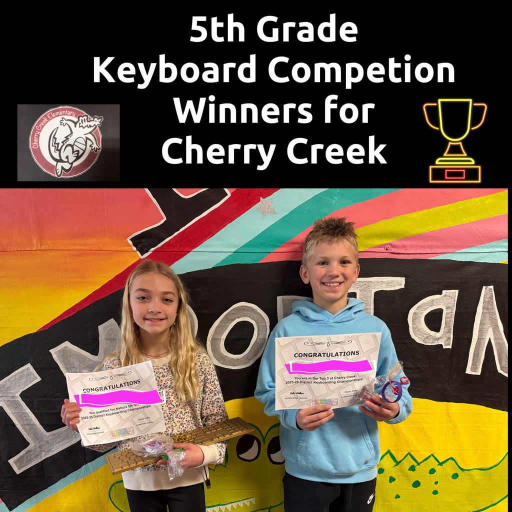 5th Grade Keyboarding Competition Winners