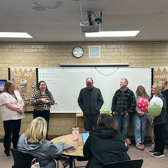 5th grade team telling us about Mrs. Nielsen