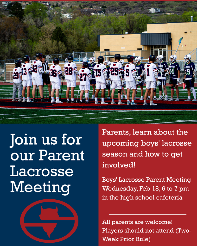 Boys Lacrosse Parent meeting