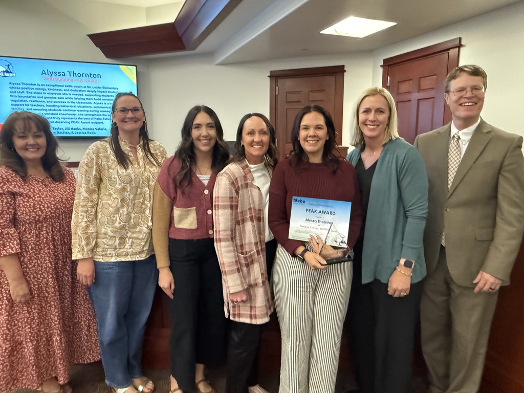 Mrs. Thornton with her nominators