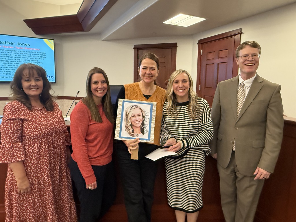 Mrs. Jones with her nominators