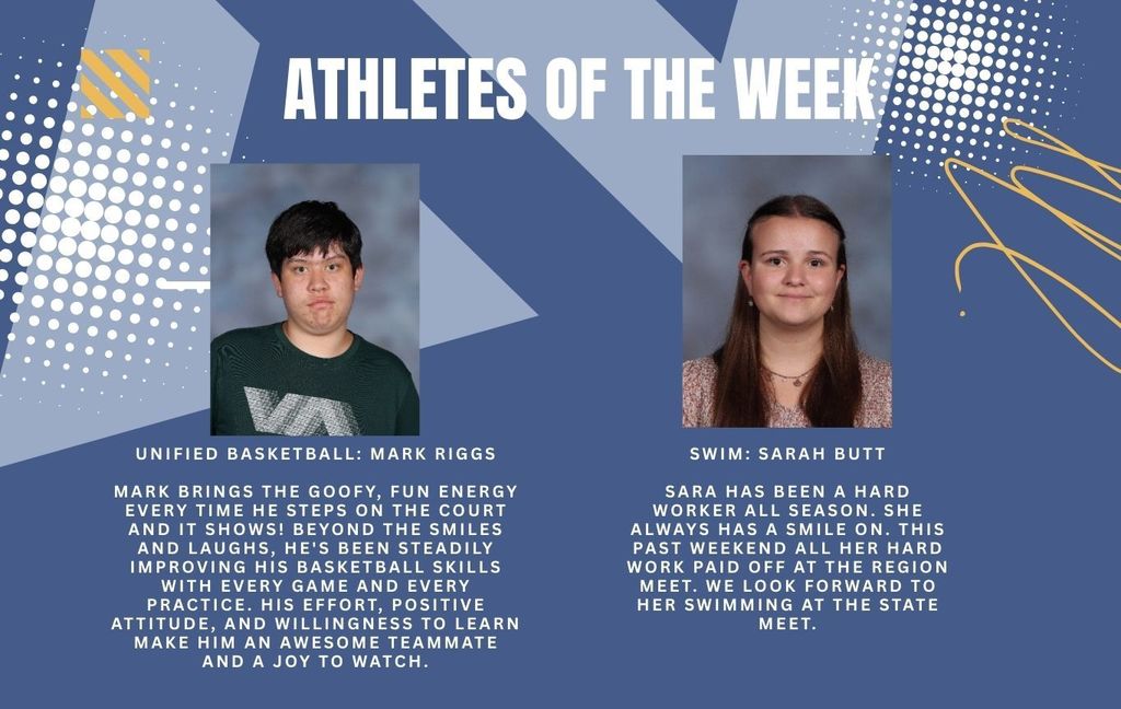 Athletes & Fans of the Week Bios
