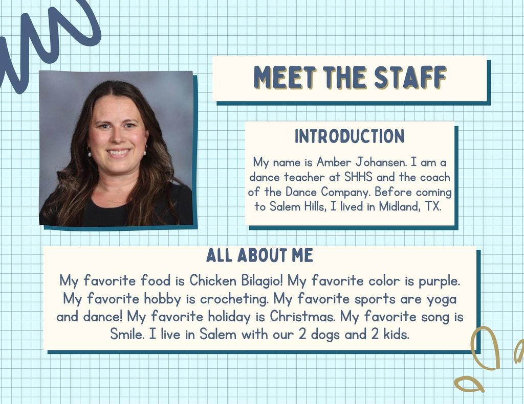 Teacher Spotlight: Amber Johansen