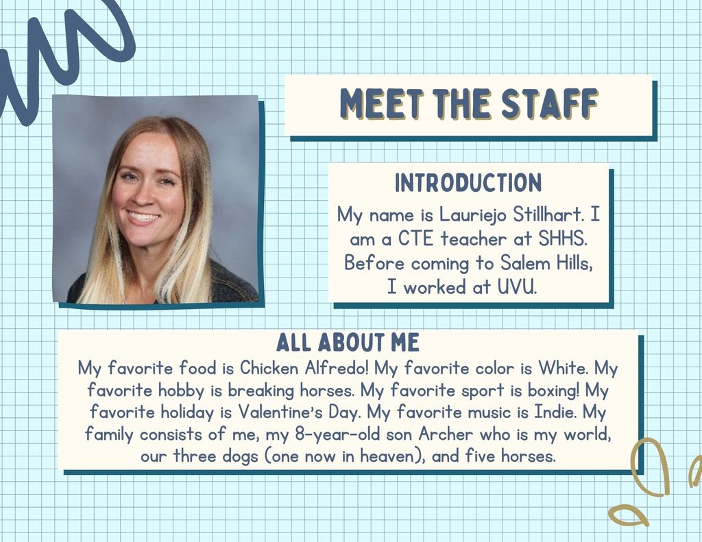 Teacher Spotlight: Lauriejo Stillhart