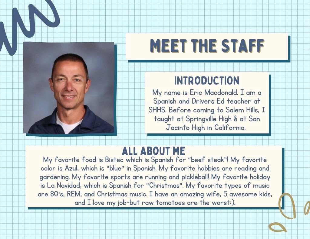 Teacher Spotlight: Eric Macdonald