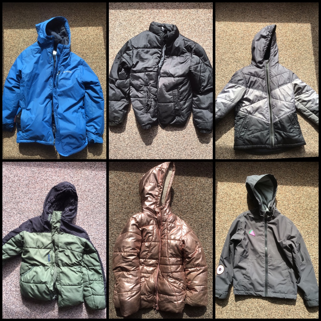 Coats in the Lost & Found