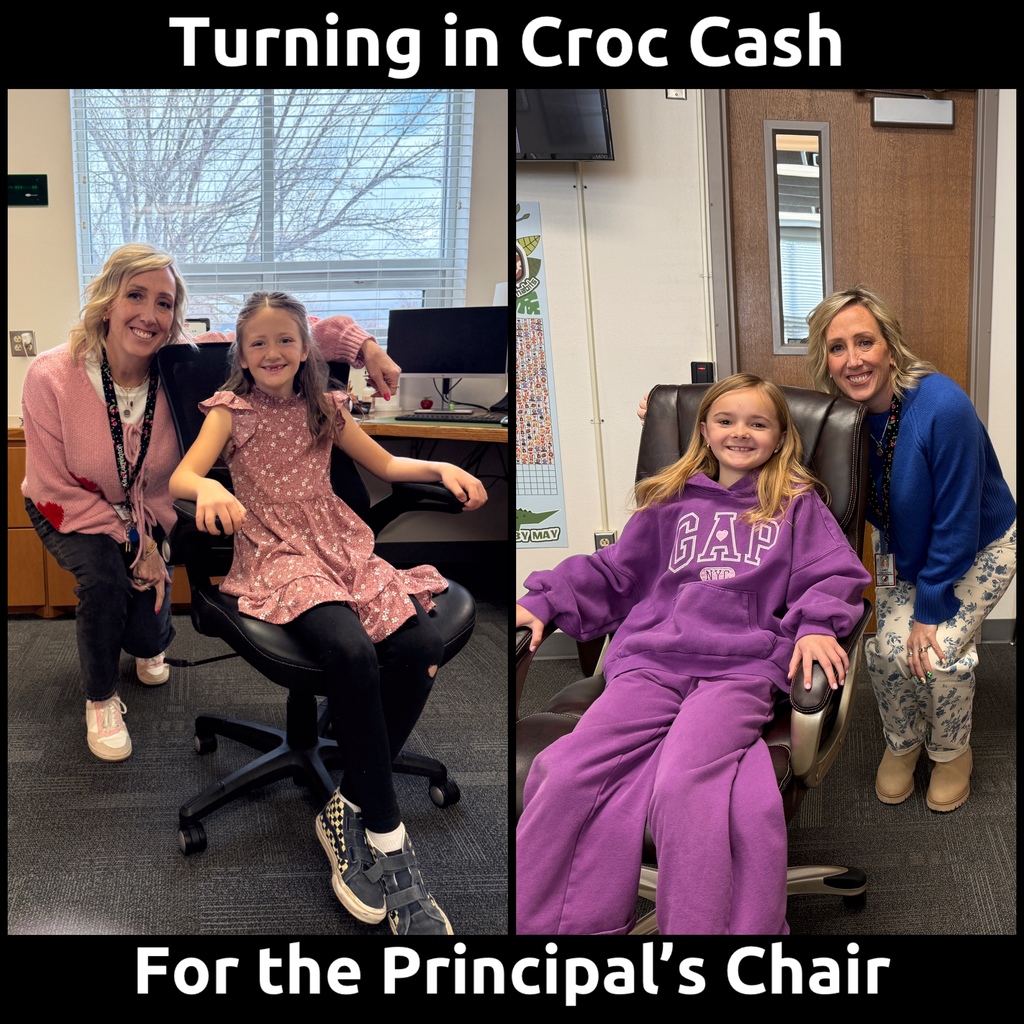 Croc Cash for the Principal’s Chair
