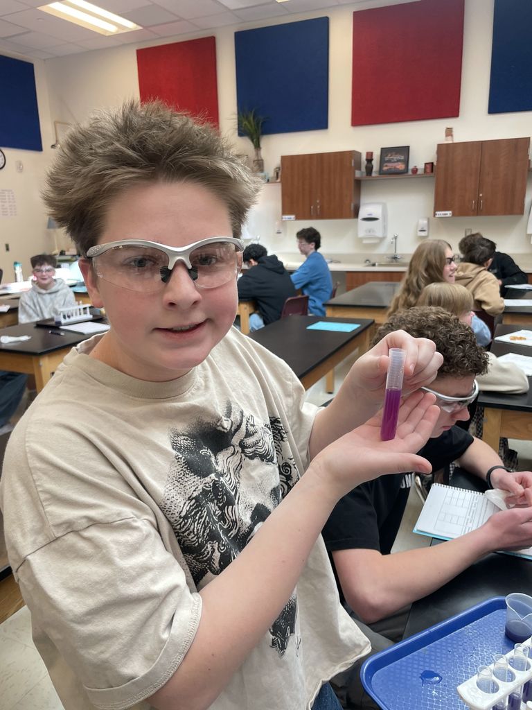 Evidence of chemical change