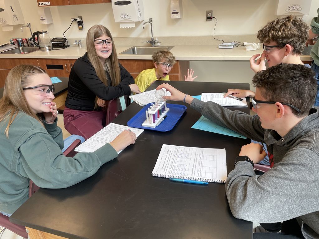 Evidence of chemical change