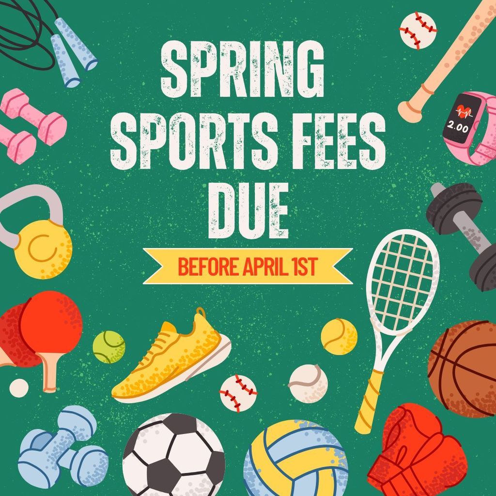 Spring Sports Fees