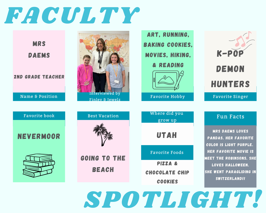 Faculty spotlight on Mrs Daems