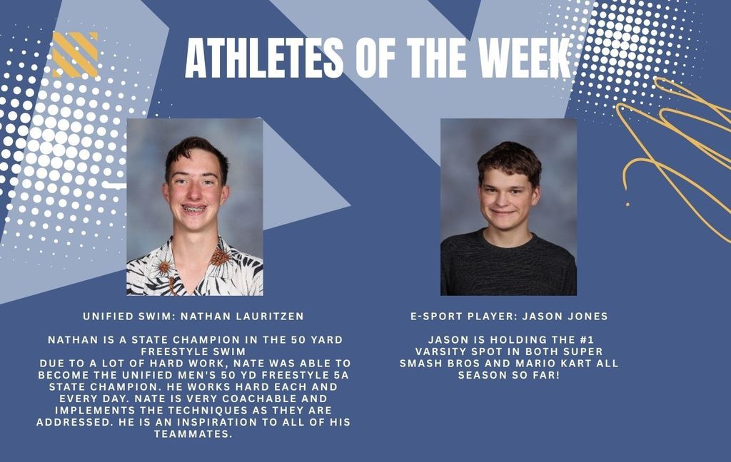 Athletes of the Week- bios