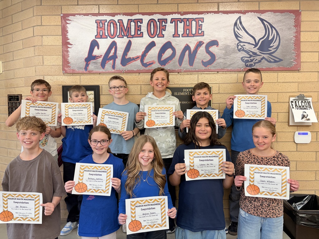 Fifth Grade Sweet Sixteen